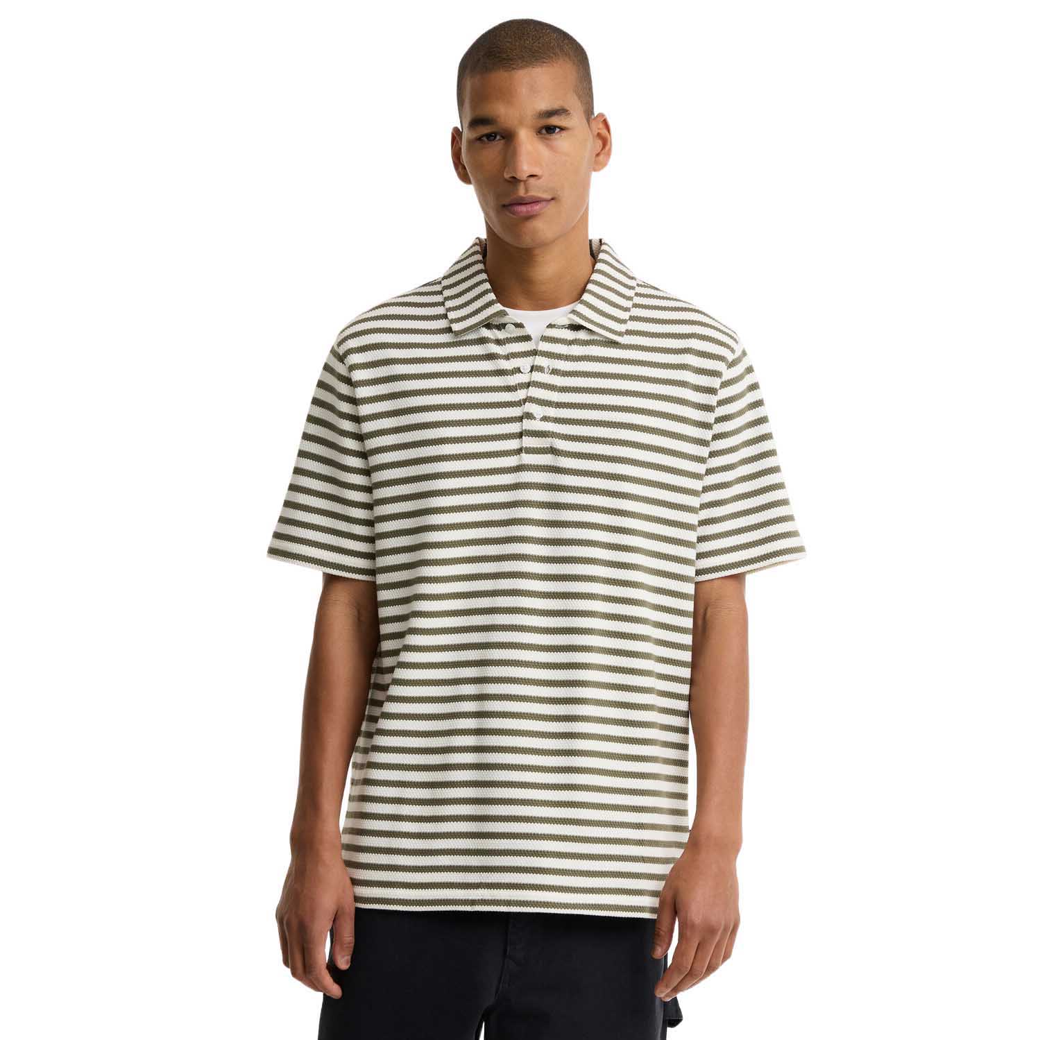 Barbour Farlam Striped Tailored Polo Shirt